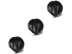 3pcs Cabello Peluca Pièces Pelucas Mujers Toppers Pour Courts Topper Avec Clairsemés