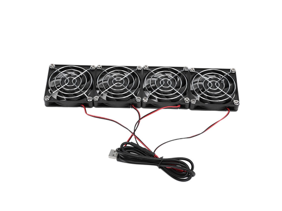 Ventilador De Resfriamento Router 5v Usb Dissipador De Calor Abs Para Asus Rtac5300 R7900 R8000