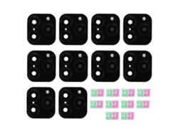 10 Pegatinas Para Cámara, Cambio De Cubierta De Lente, Película Protectora Falsa Para Ios 11, Ios X/xr/xs Maxblack