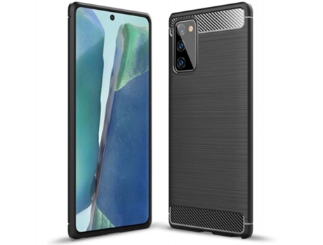 Carcasa Samsung Galaxy Note 20 TUMUNDOSMARTPHONE Carbon Negro