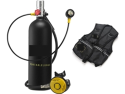 Mini Botella De Rebreather Para Buceo De 2 Litros, Equipo Portátil (color: