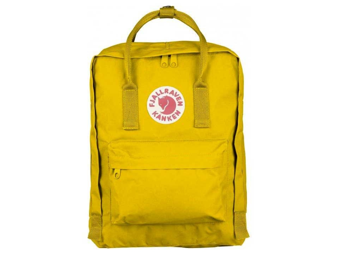 Mochila de Montaña FJÄLLRÄVEN Kånken (11-20 L - Amarillo)