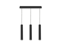 Lámpara NOWODVORSKI Eye Black Candeeiro De Suspensão Iii (Negro - Acero )