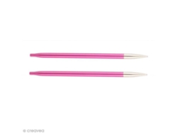 Agujas circulares intercambiables Knitpro fucsia de 5 mm, comodidad y flexibilidad Knit Pro