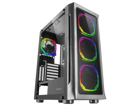 Caja PC MARS GAMING Gaming Tower Xxl E-Atx Mars Gaming Mc-Neo Black Tempered Glass 5X Fans 12cm Cpu Freezer System