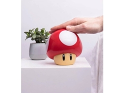 Lámpara PALADONE Hongo Super Mario Try Me Plinth (Rojo)