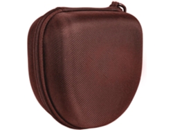 Estuche Portátil Para Guardar Auriculares Con Forro Suave Y Compartimento De Malla Protectora.