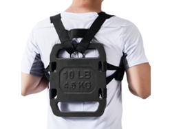 Juego de discos de pesas ajustables Tekmaquinas 2x4,5 kg en hierro fundido con mango ergonómico