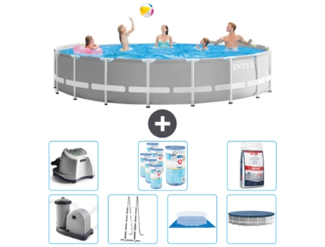Piscina Tubular INTEX 26732GN-CB58 (24311 L - 549x122cm)