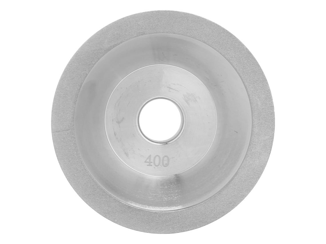 Disco de lijado de diamante galvanizado de 100x20 mm para pulidoras y rectificadoras, duradero y de larga vida útil.