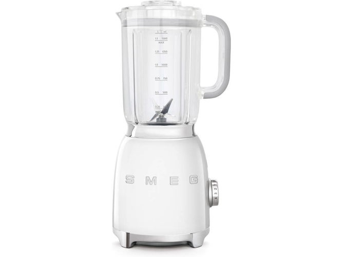 Batidora de Vaso SMEG Anni 50 BLF01WHEU (800 W - 1.5 L - Blanco)