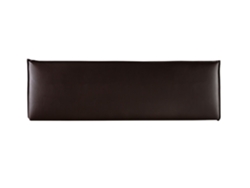 Cabecero Tapizado AGORA para Cama 150 Polipiel Chocolate ( 160 x 50 x 7 cm)