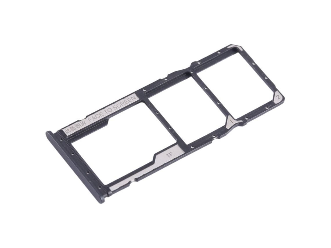 Bandeja Sim Compatible Para Xiaomi Redmi 12c Gris Grafito Negro Tarjeta Lateral