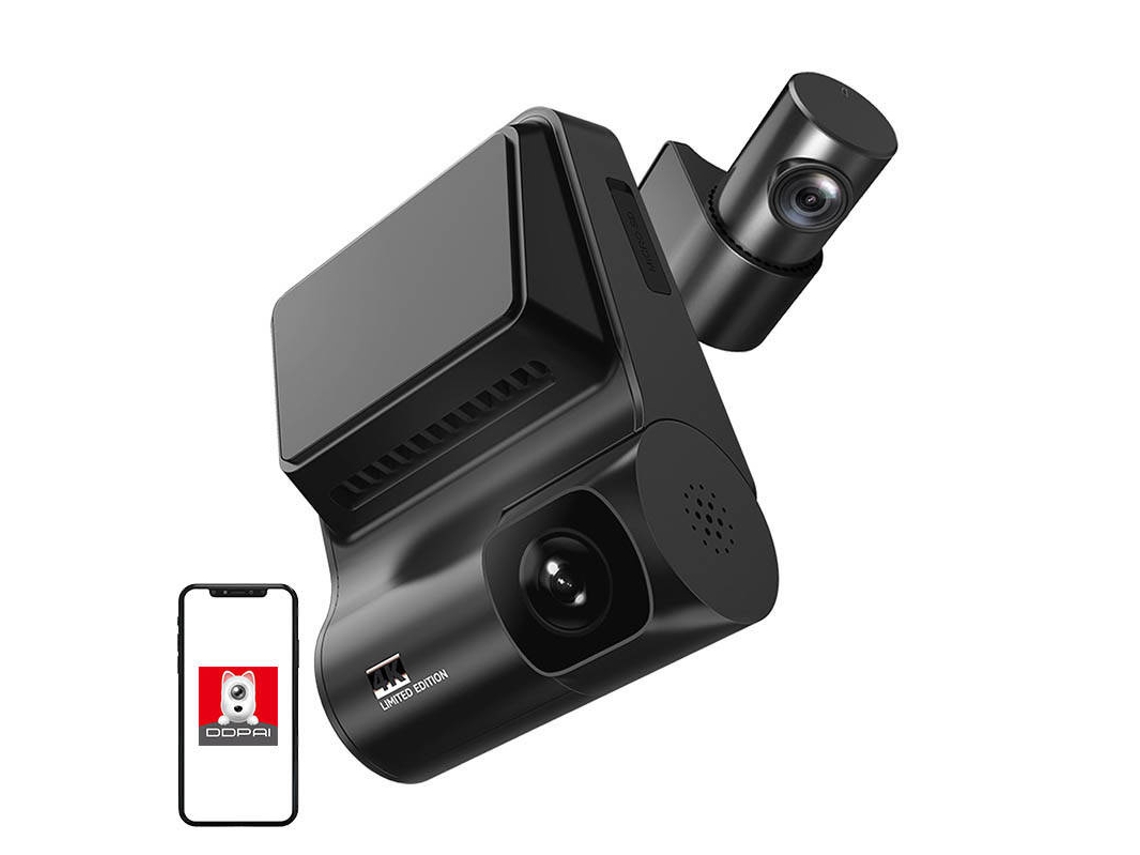 Grabadora de vídeo GPS Ddpai Z50 con doble wifi y cámara trasera 4K