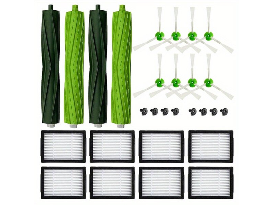 Repuestos del cepillo lateral principal para aspiradoras robóticas Irobot Roomba i7, i8, e5, e6, i3, j7 e i6.