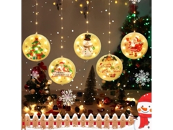 2026altiro-guirnalda De Luces Led En Cortina De 1,5 M X 0,8 M, 113 Led, Decorativa, Usb, Ideal Para Navidad Y Dormitorios.