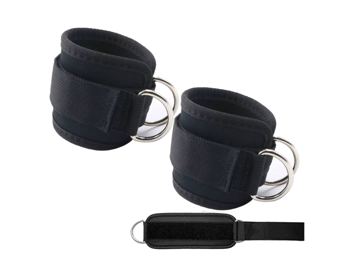 Peso Ajustable Tobillo, 2 Placas Acolchadas, Para Pierna/gimnasio, Caderas/músculos