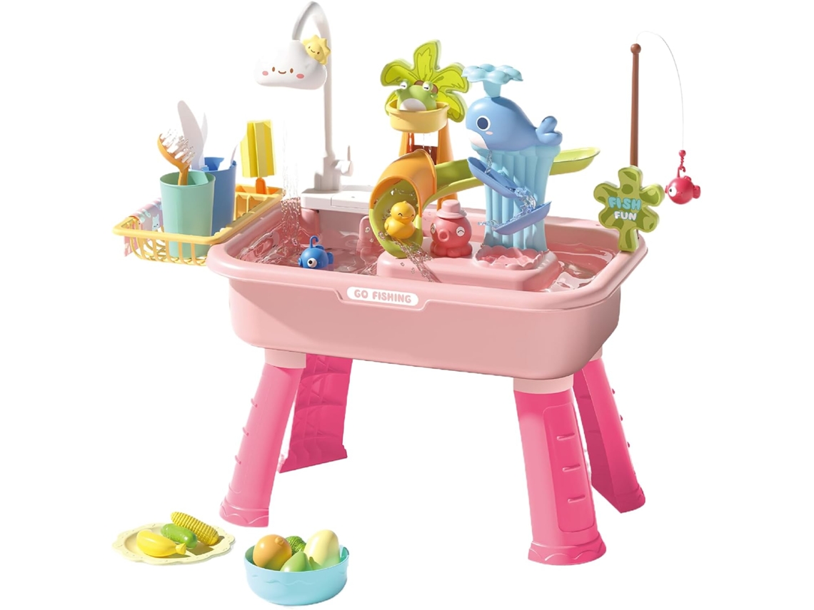 Mesa de agua exterior Slowmoose con grifo
