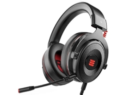 Auriculares para juegos Hengrongshen Eksa E900 Pro 7.1 con cable USB y micrófono luminoso (negro)