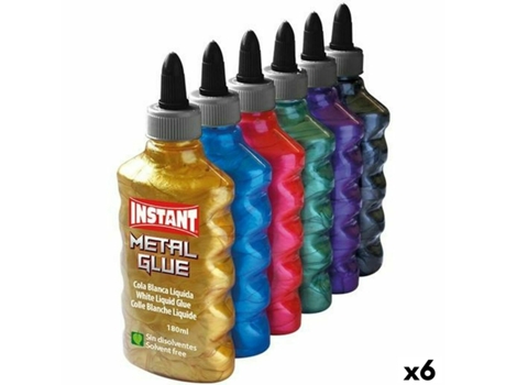 Cola INSTANTánea INSTANT Metal Glue (6 Piezas)