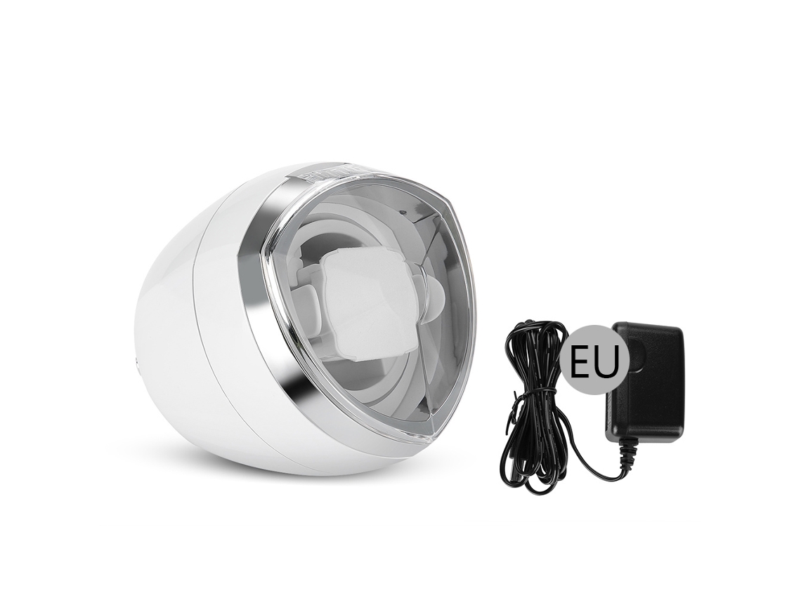 Rebobinador Automático De Relojes Con Led Azul, Estuche Compacto Para Almacenamiento Y Exhibición.