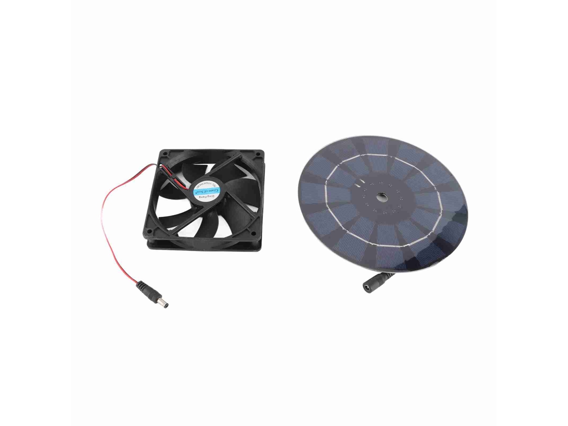 Ventilador solar silencioso para gallinero - Worten
