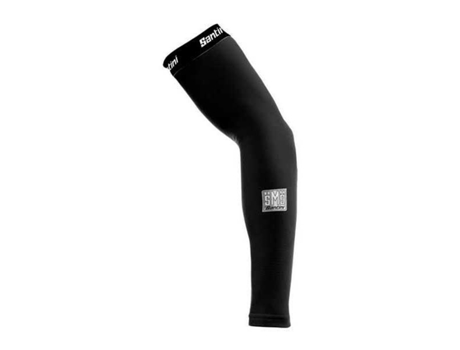 Manga para Hombre SANTINI Manguitos Totum Negro para Ciclismo (XS - S)