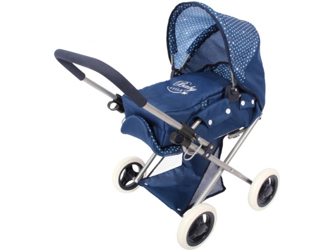 Carrito de Muñecas CB TOYS Baby Style Azul