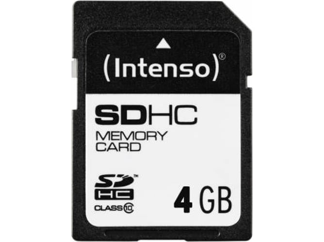 Tarjeta de Memoria INTENSO 4GB SDHC