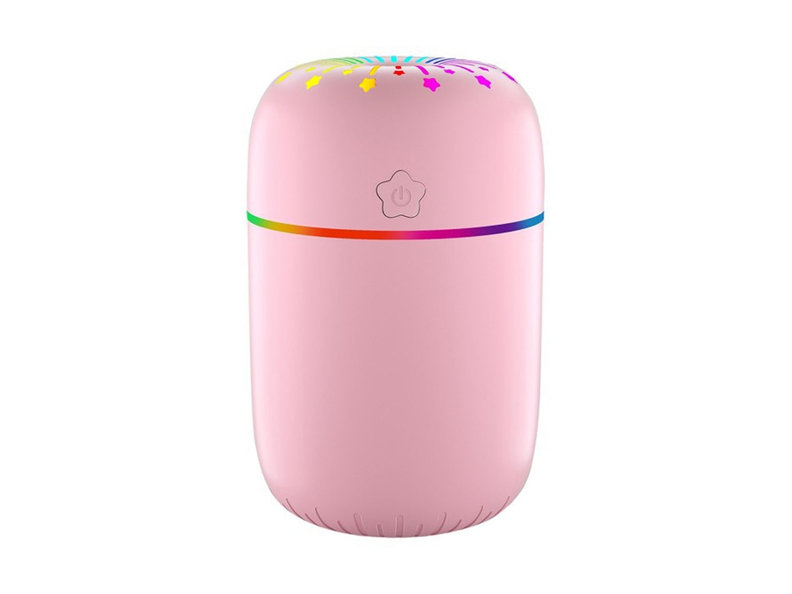 VYLARA Mini Umidificador Portátil Com Tecnologia Ultrassônica Para Carro, Desligamento Automático, Capacidade De 300 Ml, Dois Modos De Névoa E Operação Super