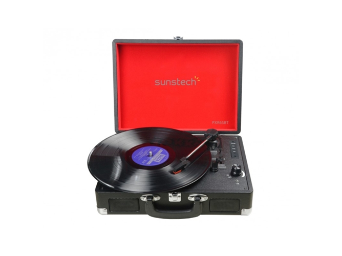 Tocadiscos SUNSTECH PXR6SBT Negro