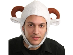Gorro DISFRAZZES Cordero Con Cuernos (Talla: Talla Universal)