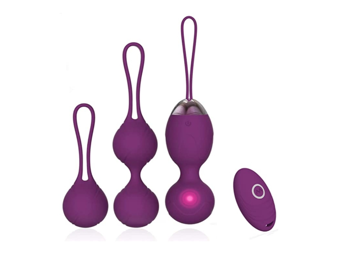 YEMAESRE Vibrador Cr0419Wqh1 Morado Mando a Distancia YEMAESRE