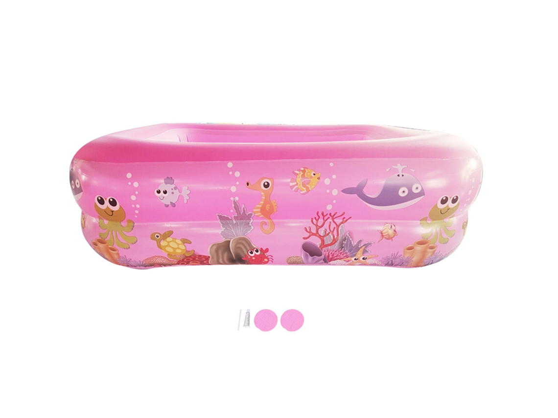 Piscina Hinchable Con Diseño De Dibujos Animados Para Niños Y Adultos, Jardín Familiar, Versátil.
