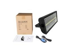 Luz estroboscópica LED de 200 W, alto brillo, control DMX, 1 unidad, enchufe UE OEM