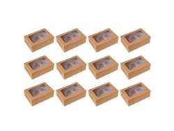 Caja De Embalaje Para Cupcakes De 20 Piezas