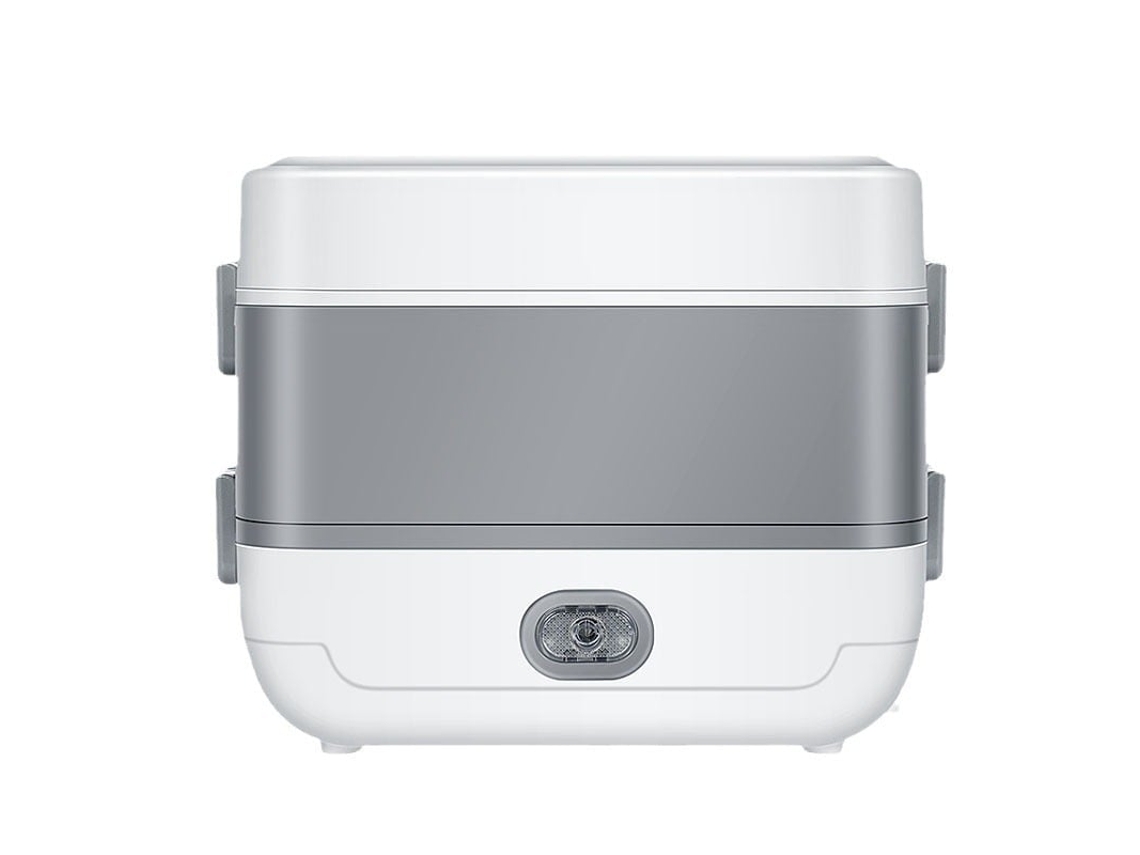 Caja Comida Electrica 250w 2000ml Acero Inox, Doble Capa 4 Recipientes, Ue