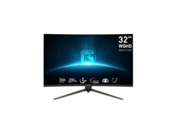 Monitor MSI G32CQ5P (Negro - 31,5 - HDR - VA - LCD - Flicker free - NVIDIA G-SYNC - Wide Quad HD - 1 ms)