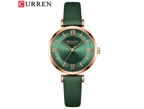 Relojes de Moda para Mujer Correa de Cuero Reloj Impermeable de Cuarzo para Mujer-Color 4 LUUCOZK