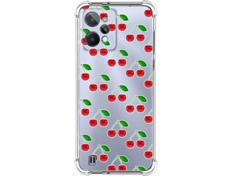 Carcasa para Realme C31 TUMUNDOSMARTPHONE Dibujos Antigolpes Cerezas Multicolor