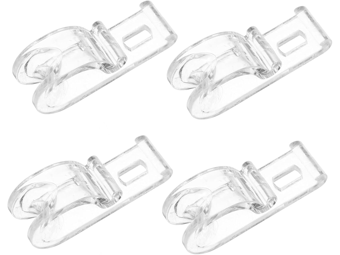 Acessórios Para Cortinas De Enrolar Ganchos Decorativos Com Clips Para Fixação Segura