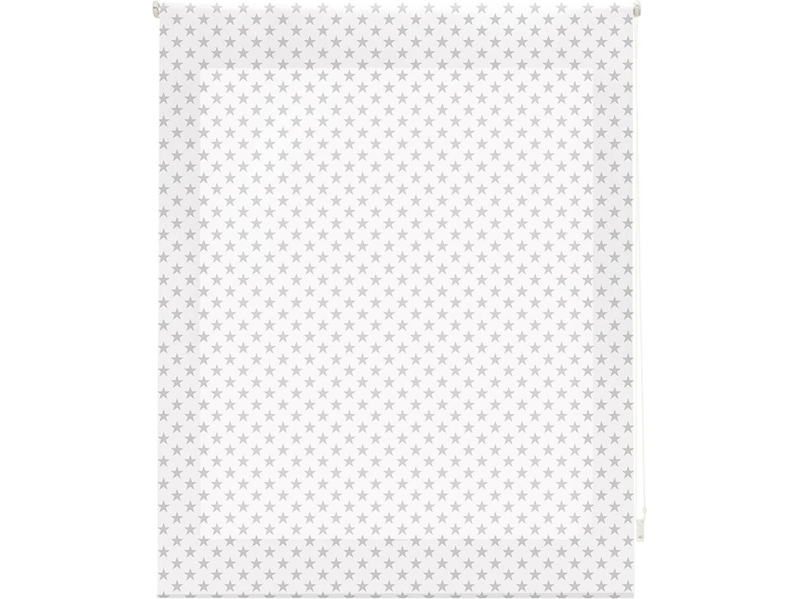 Estor Enrollable HAPPYSTOR Stars Estampado Digital Fantasia Gris 185x250 cm