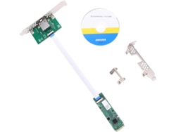 Compatible Con Windows 7, 8 Y 10: Adaptador De Red Cableada M.2 B Key Con Puerto De 5 Gbps Y Tarjeta Con Chip Gigabit.