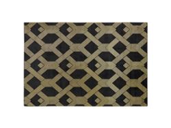 Alfombra de pelo corto BELIANI Vekse de Viscosa Negro 160x230