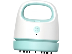 Aspiradora De Escritorio Portátil Usb Azul, Mini Y Ligera.
