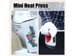 Mini Prensa Térmica De 4 Niveles Con Pantalla Lcd, Portátil, Para Sombreros, Zapatos Y Bolsos, 220 V Ue