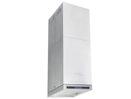 vidaXL Campana extractora isla pantalla LCD sensor táctil 756 m³/h LED
