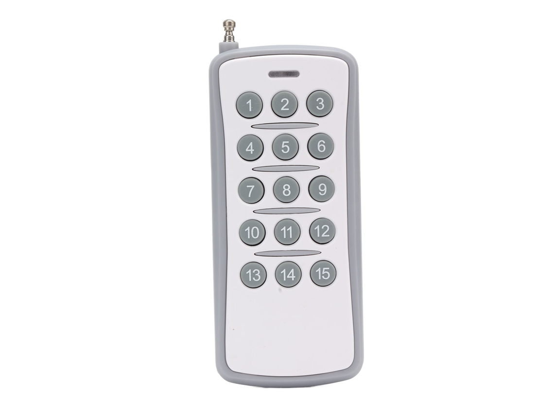 Mando a distancia universal de 433 MHz y 15 teclas | Sin marca