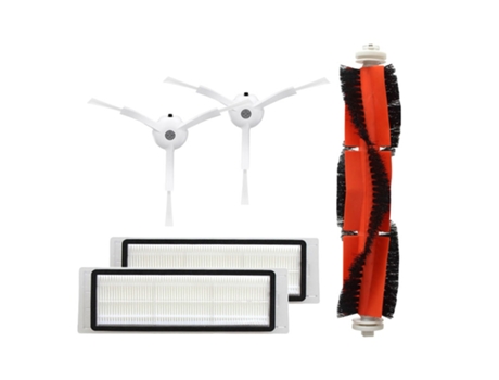 Piezas de Robot aspirador para Xiaomi Roborock 1S S50 S51 S52 S55 filtro Hepa Cepillo Lateral accesorios de cepillo principal