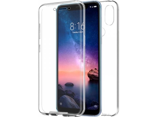 Funda Xiaomi Redmi Note 6 Pro COOL 360 Transparente